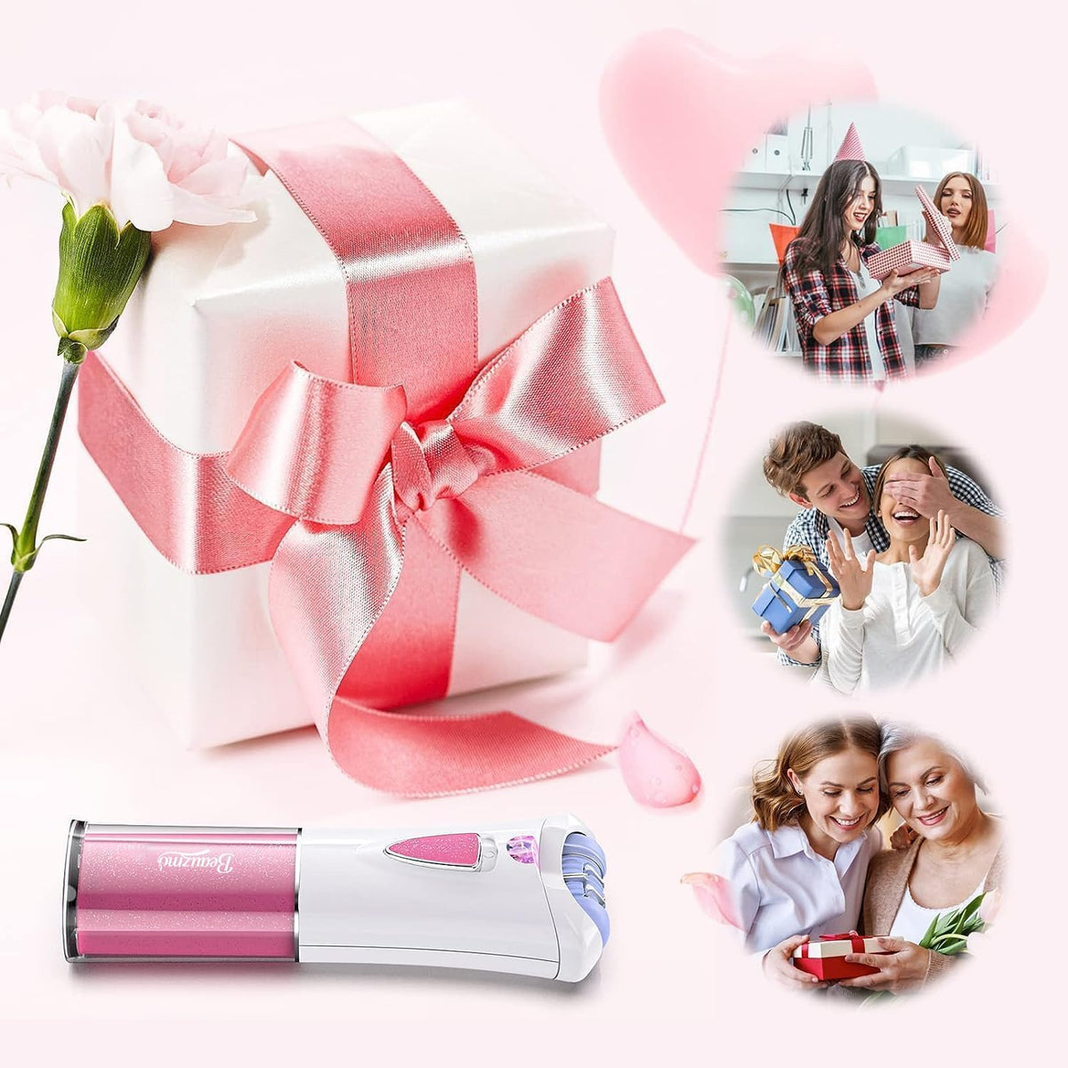 Portable Electric Mini Epilator with 9-Tweezers A888