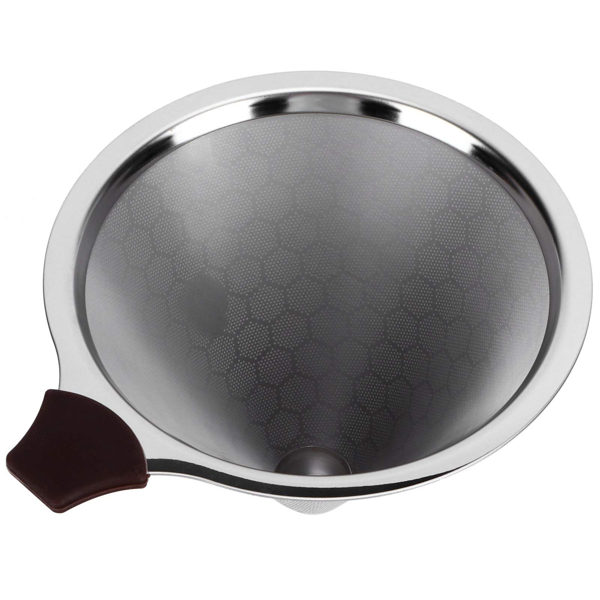 High Temp Glass Coffee Drip Pot with Reusable Filter 600ml I17558