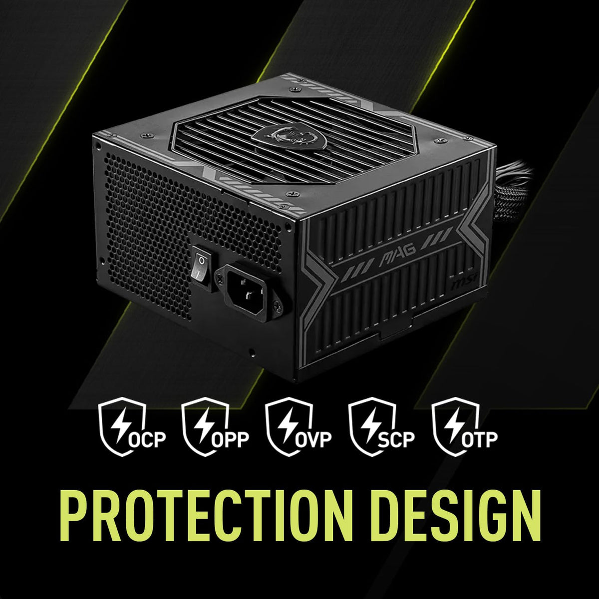 650W Semi-Modular ATX Power Supply 80+ Bronze T588841