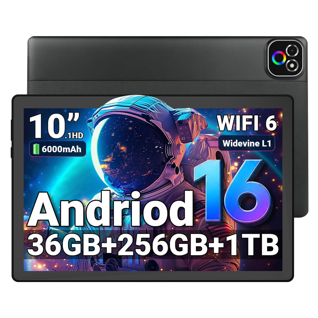 10.1 Inch Android 16 Tablet with 36GB RAM 256GB ROM Q48797