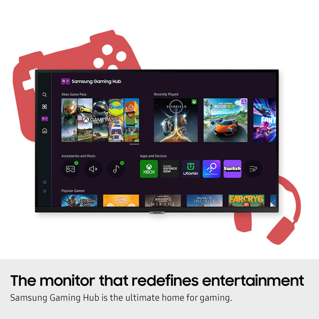 43-Inch 4K UHD Smart Monitor with Speakers Q597