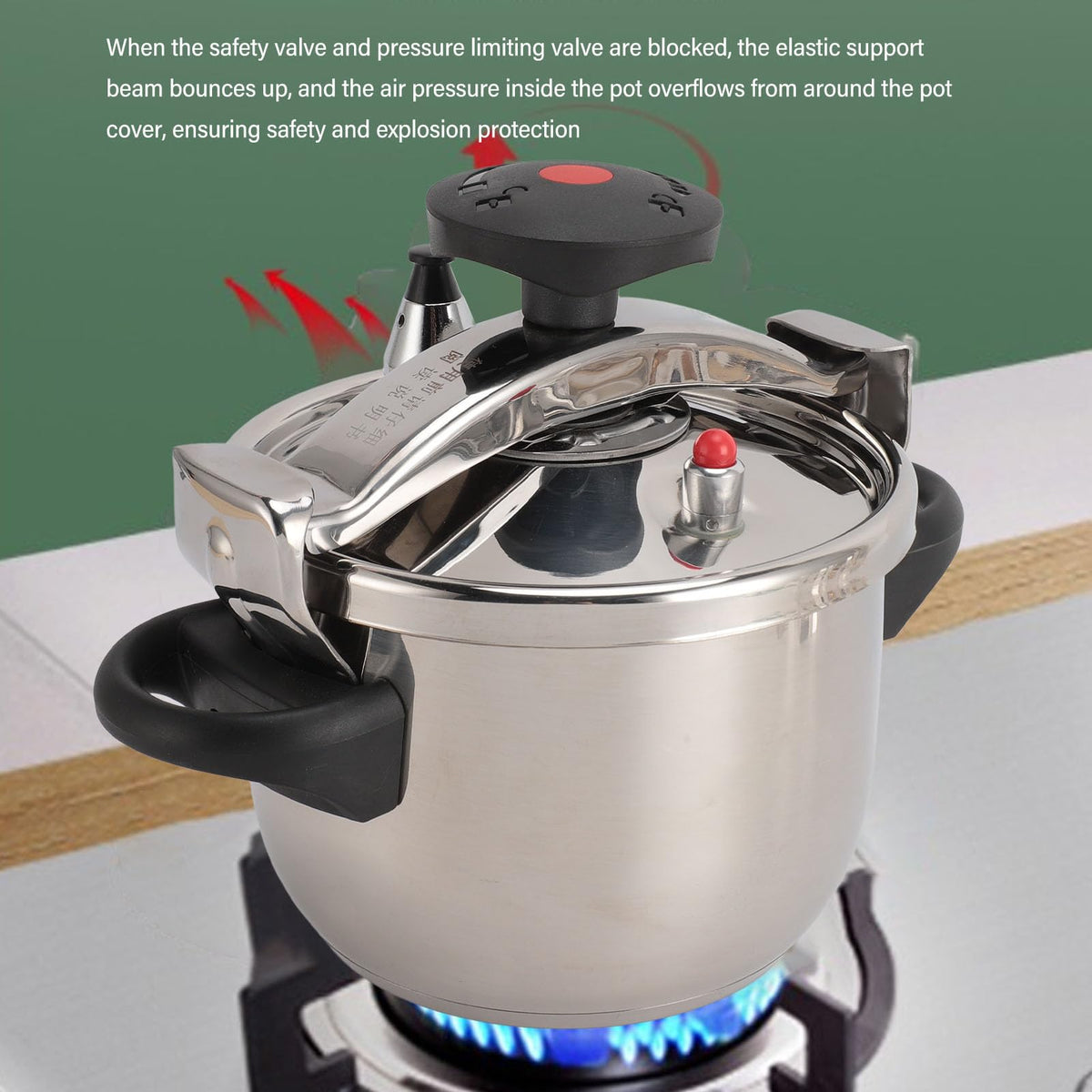 3L Stainless Steel Pressure Cooker K293