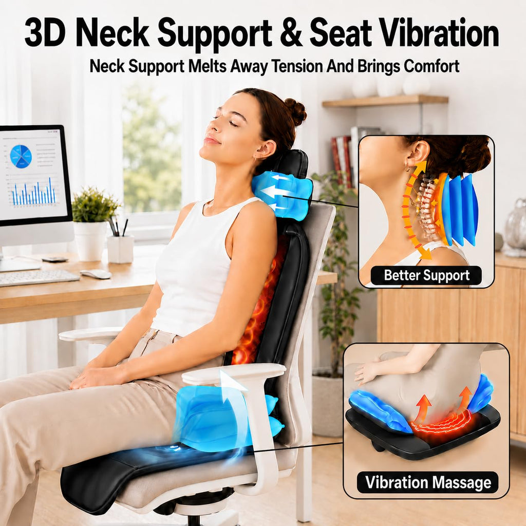 Shiatsu Back Massager with Heat E3683