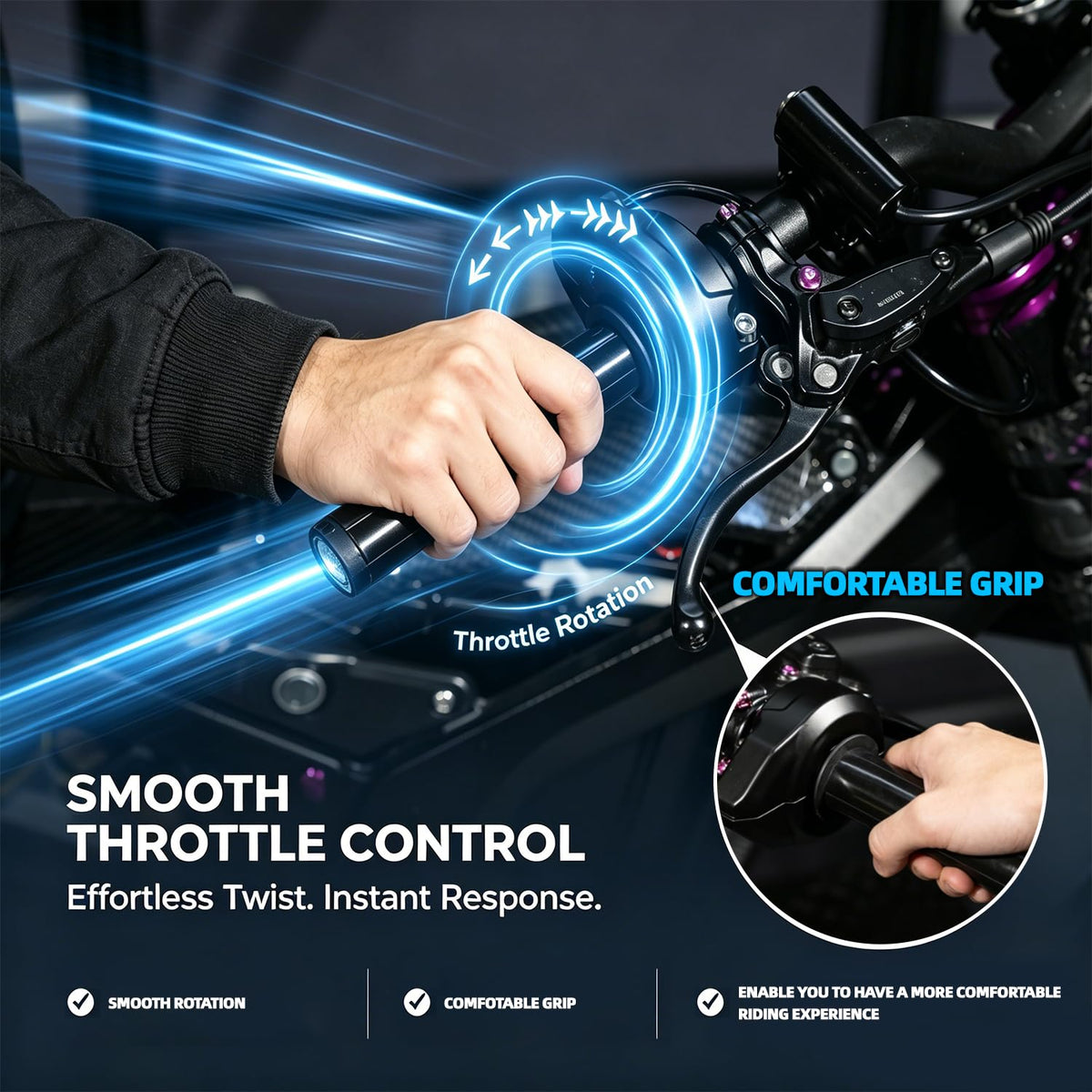 Electric Bike Twist Throttle U705359