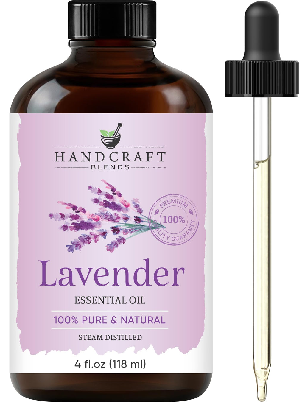 100% Pure & Natural Orange, Lavender, Peppermint Essential Oil Blend 4 Fl. Oz P80471