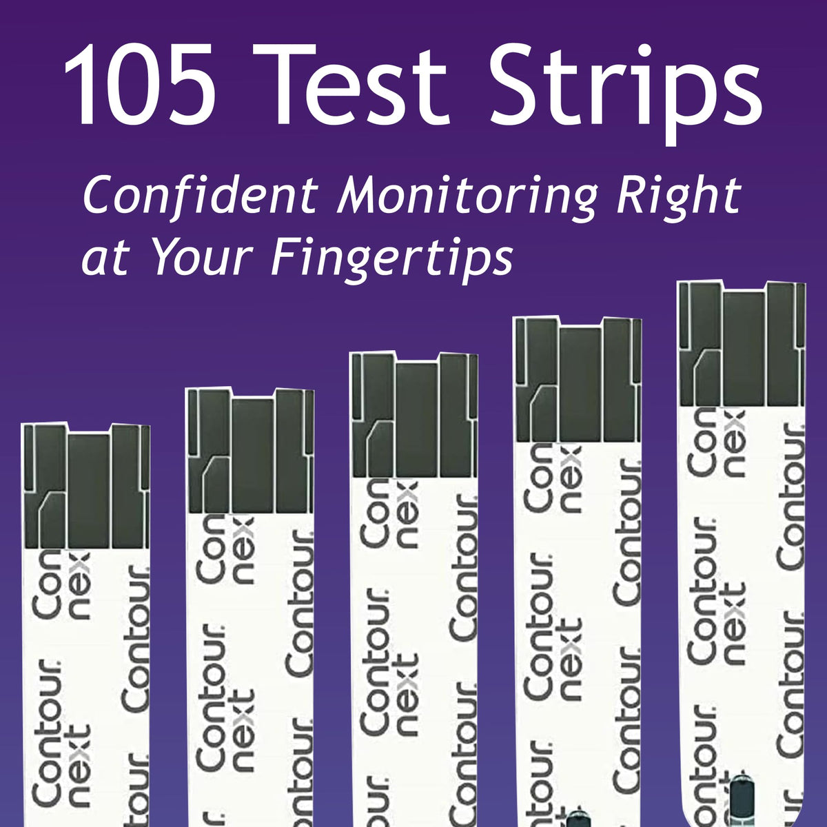 Blood Glucose Test Strips 105 Count P92531