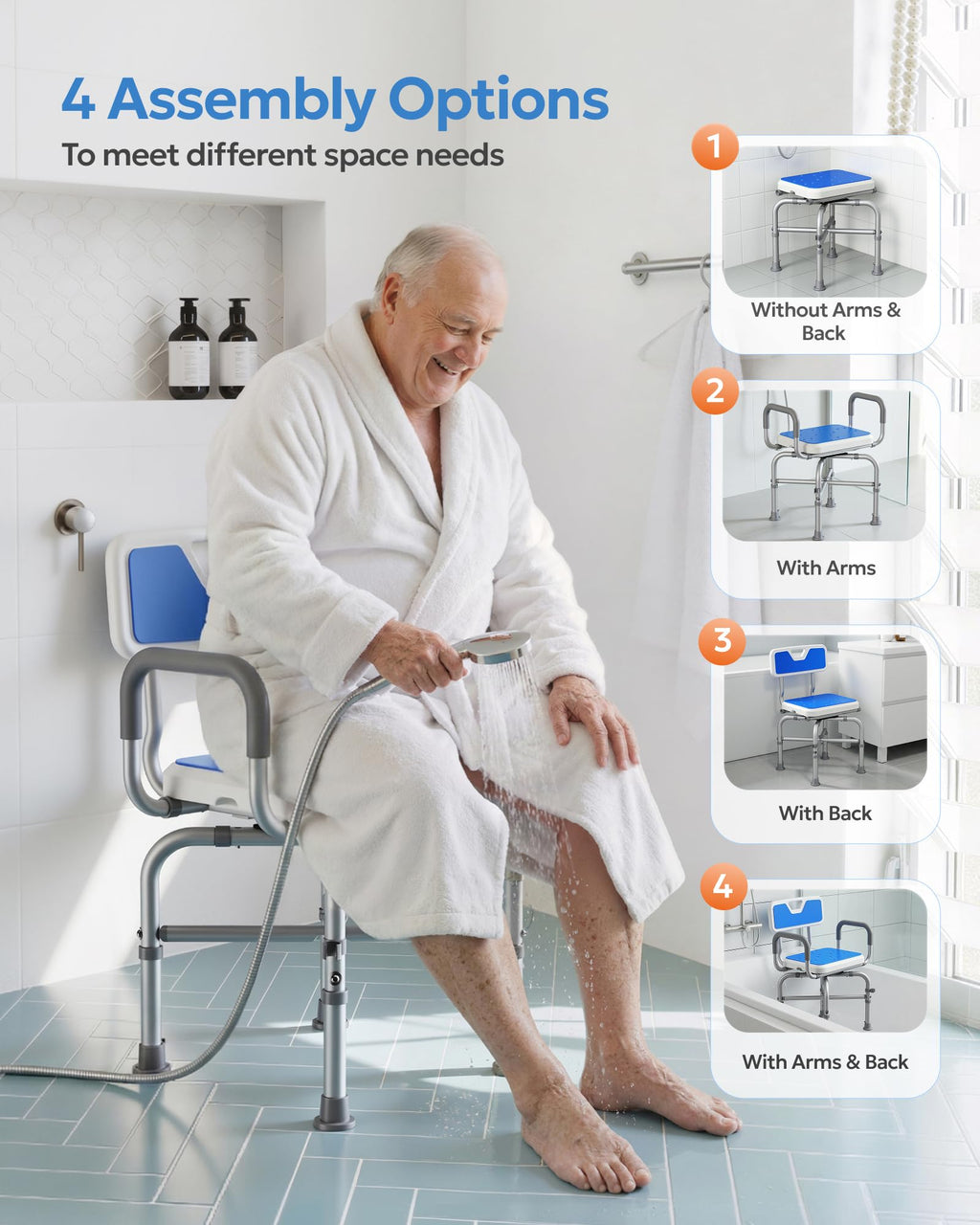 360° Swivel Shower Chair K367