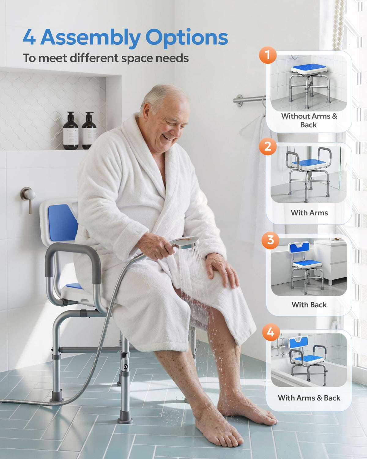 360° Swivel Shower Chair K367