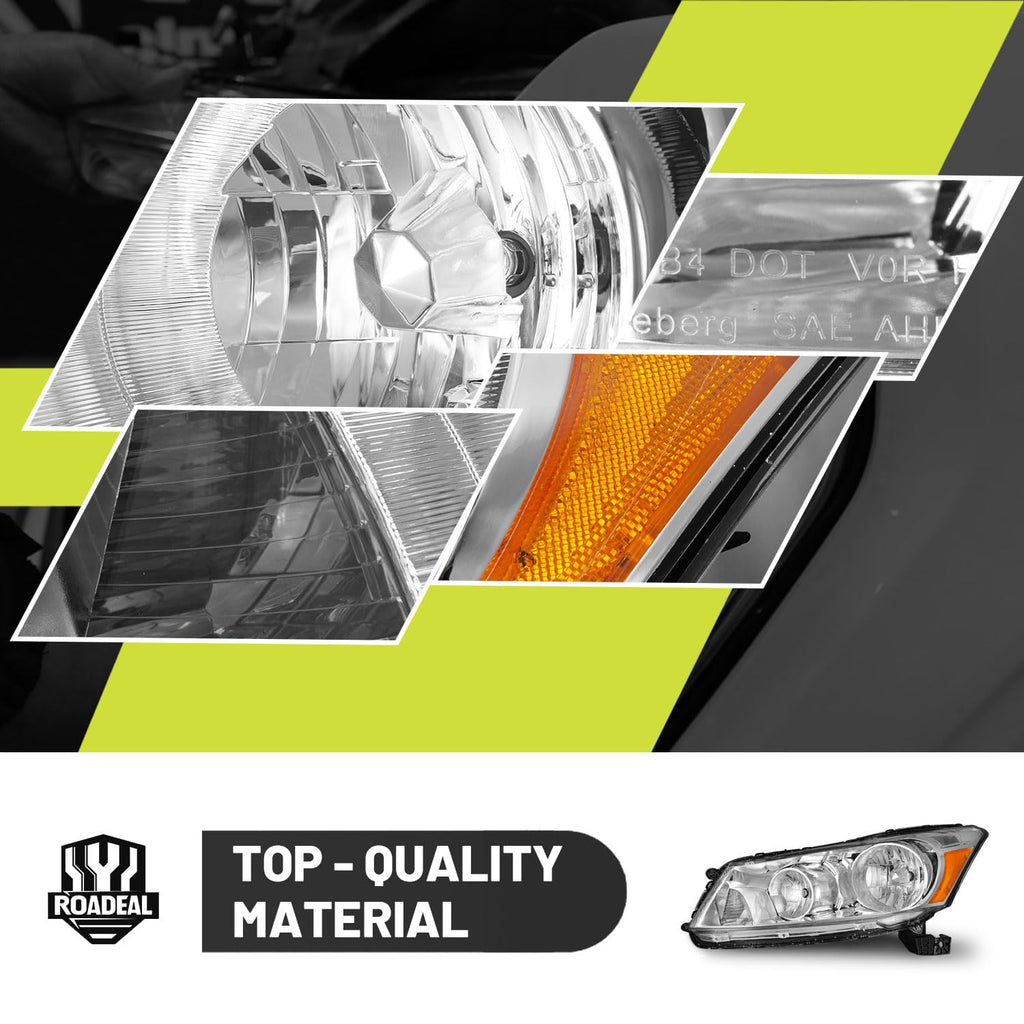 Headlights for 2008-2012 Honda Accord 4-Door B210296