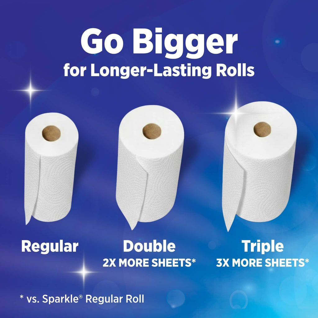 2-Ply Paper Towels, 6 Double Rolls Y15216