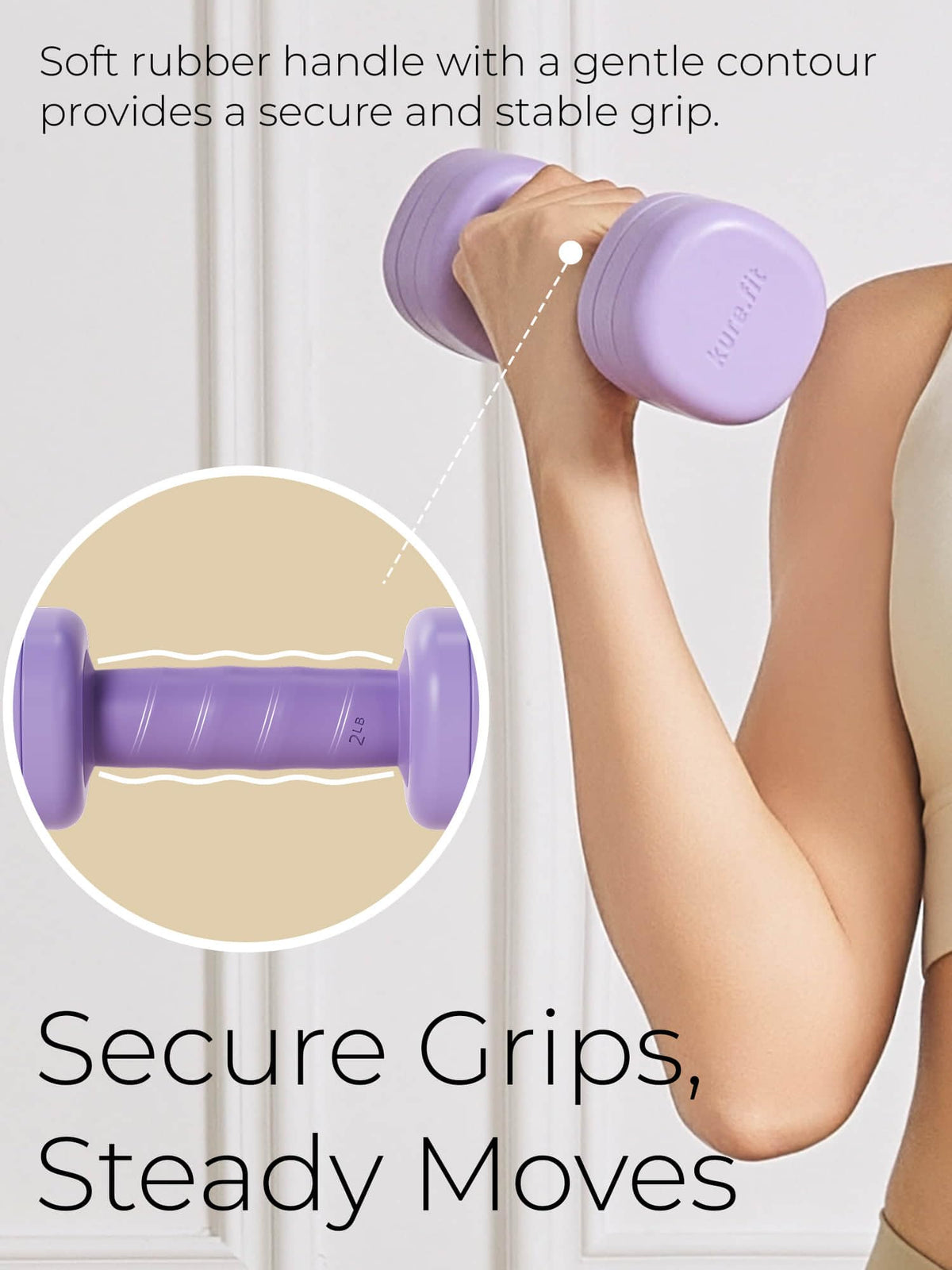 Adjustable Dumbbell Set 2LB 3LB 4LB 5LB R380