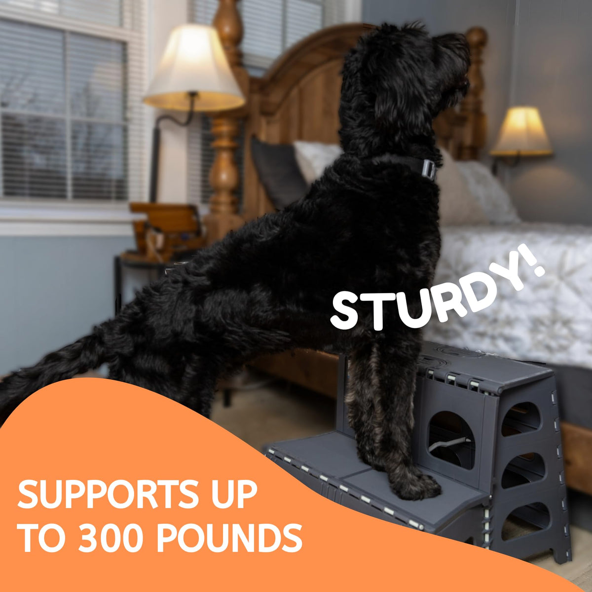 Foldable Dog Stairs Y295