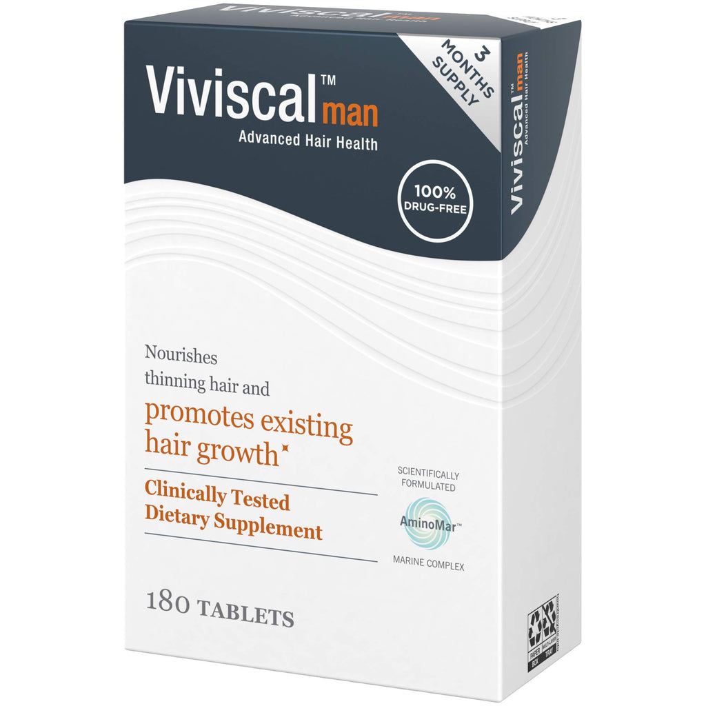 Men's Hair Growth Supplements 180 Tablets M5886