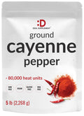 Ground Cayenne Pepper Powder, 5 Pounds E6943
