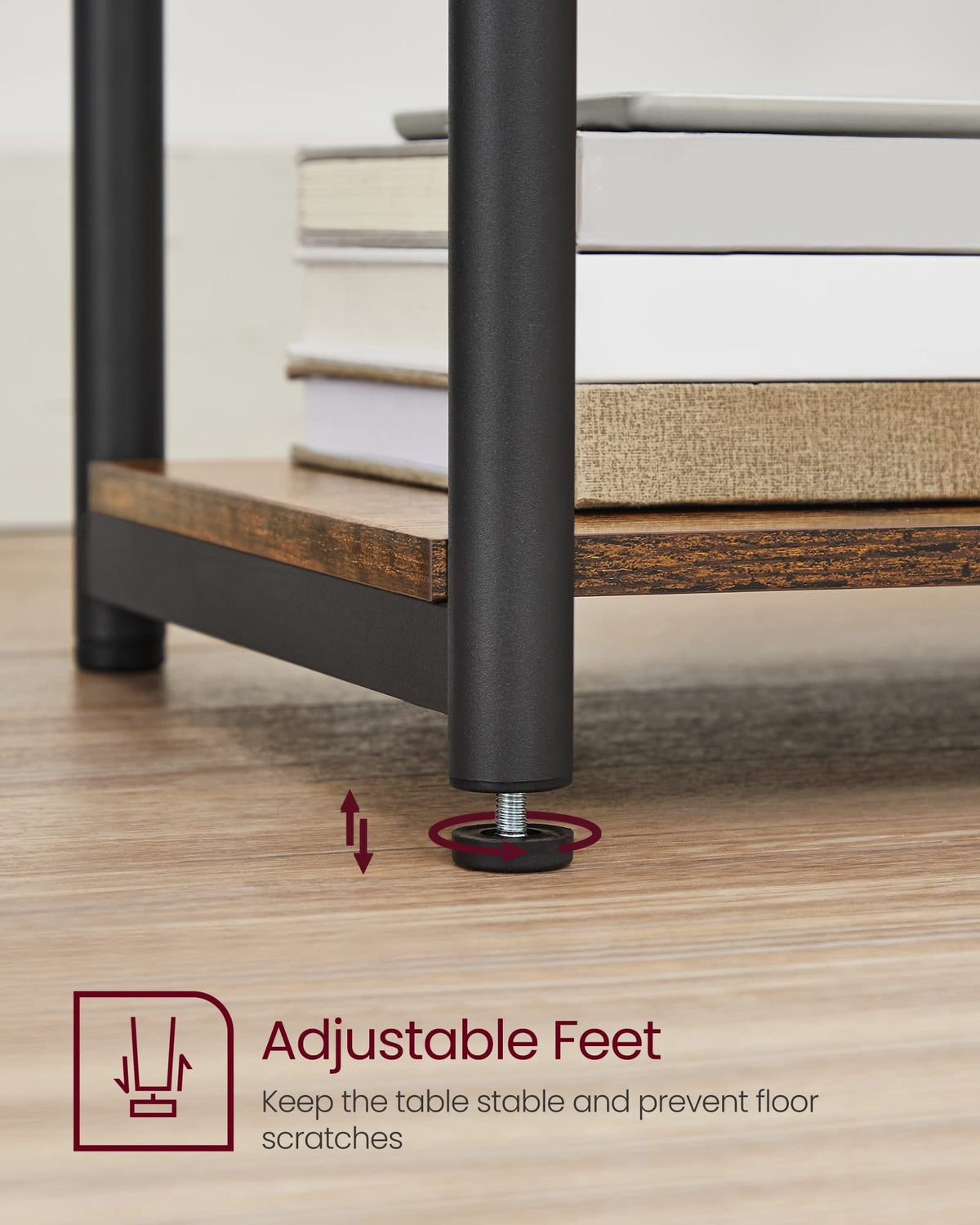 Small Steel Side Table H588929