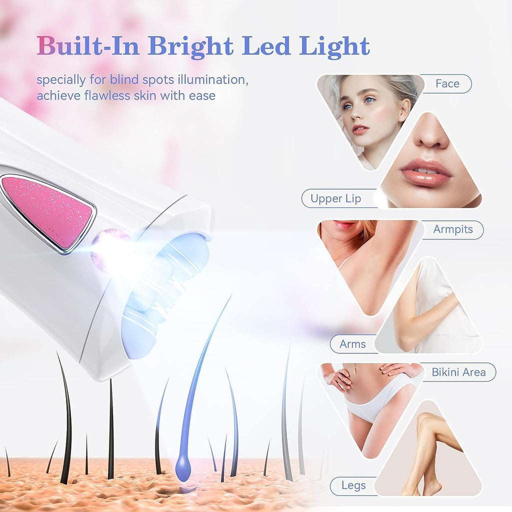 Portable Electric Mini Epilator with 9-Tweezers A888