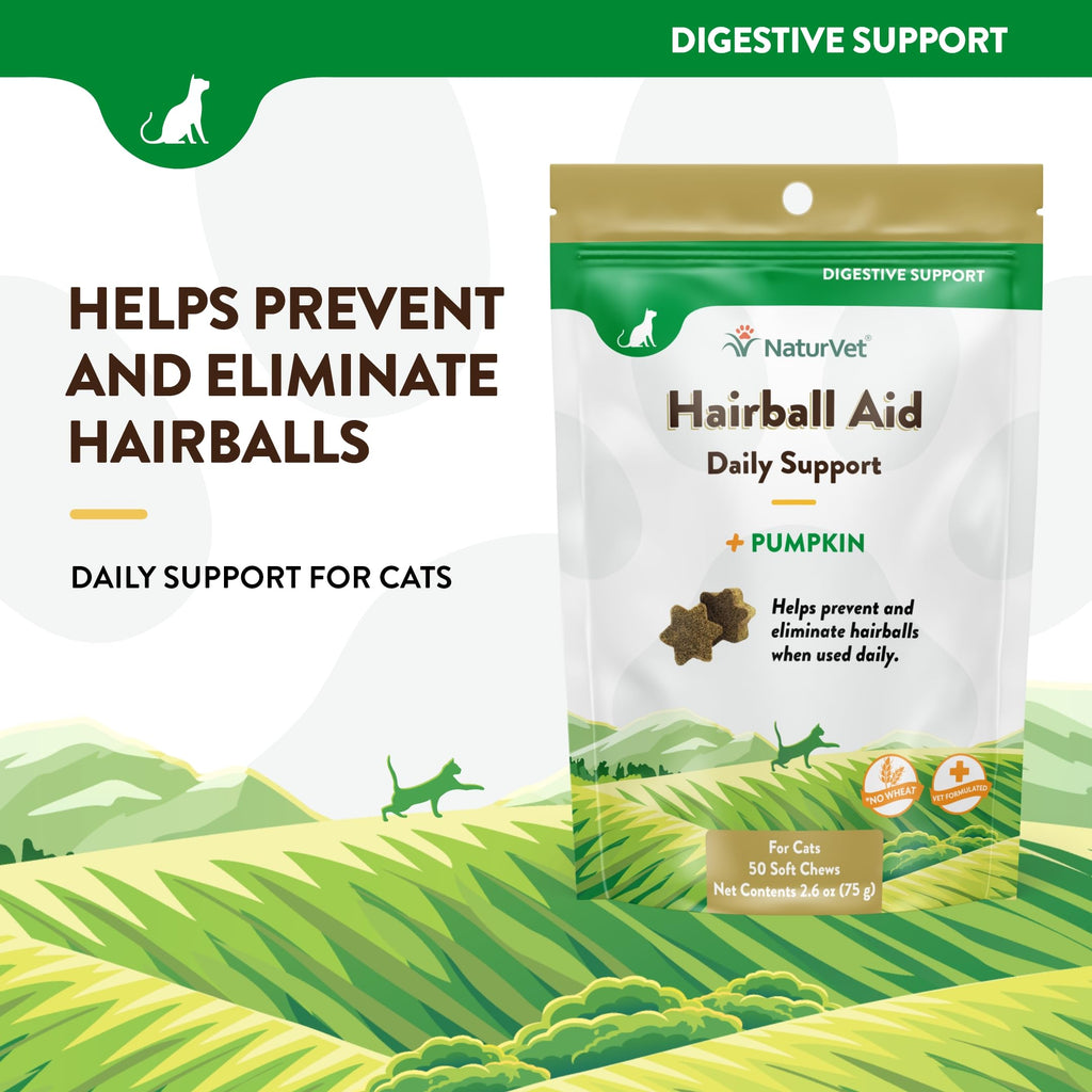 Hairball Remedy Digestive Aid Supplement 50 Soft Chews C35080