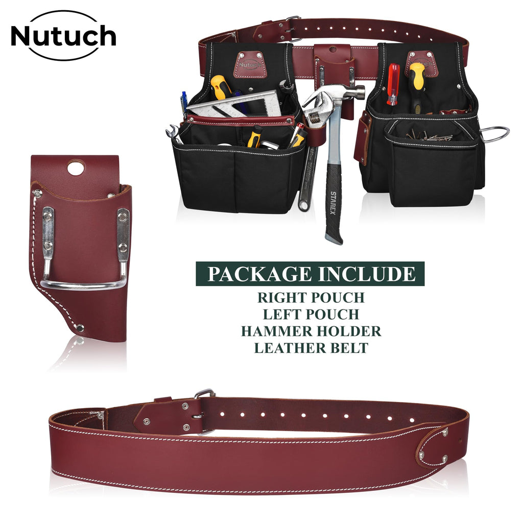 Nylon and Leather Tool Belt X8490