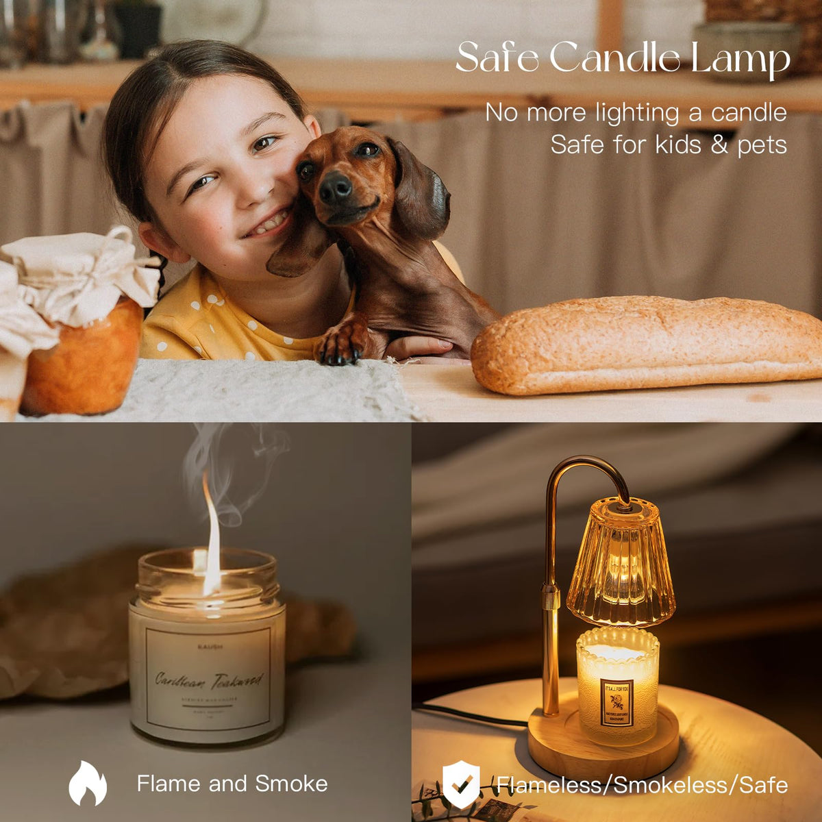 Candle Warmer Lamp with Timer L398596