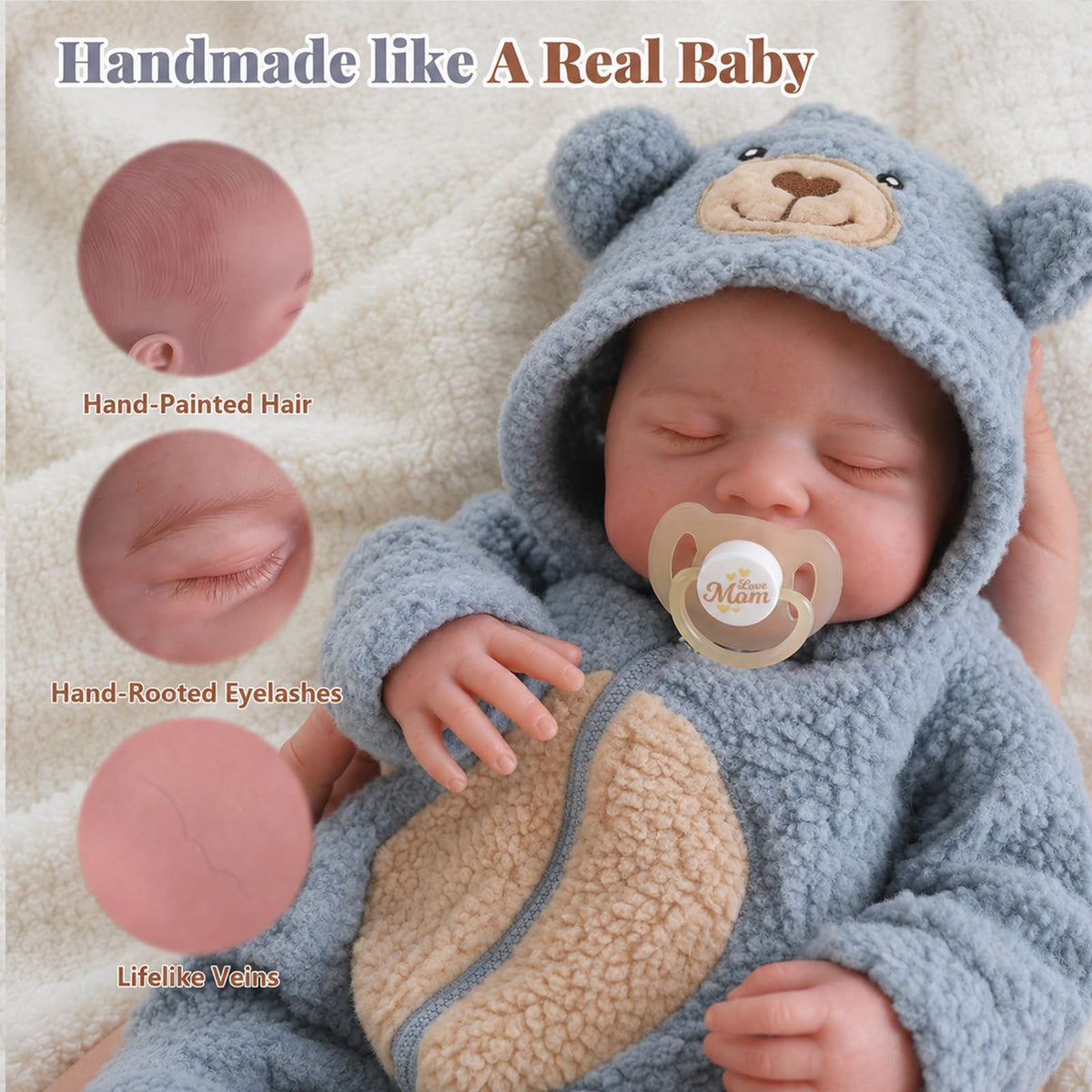 20 Inch Reborn Baby Dolls Q27840