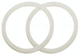2 Pack White Rubber Seals for 10, 12, 16, and 20 ounce Stainless Steel Tumbler Lids P36326