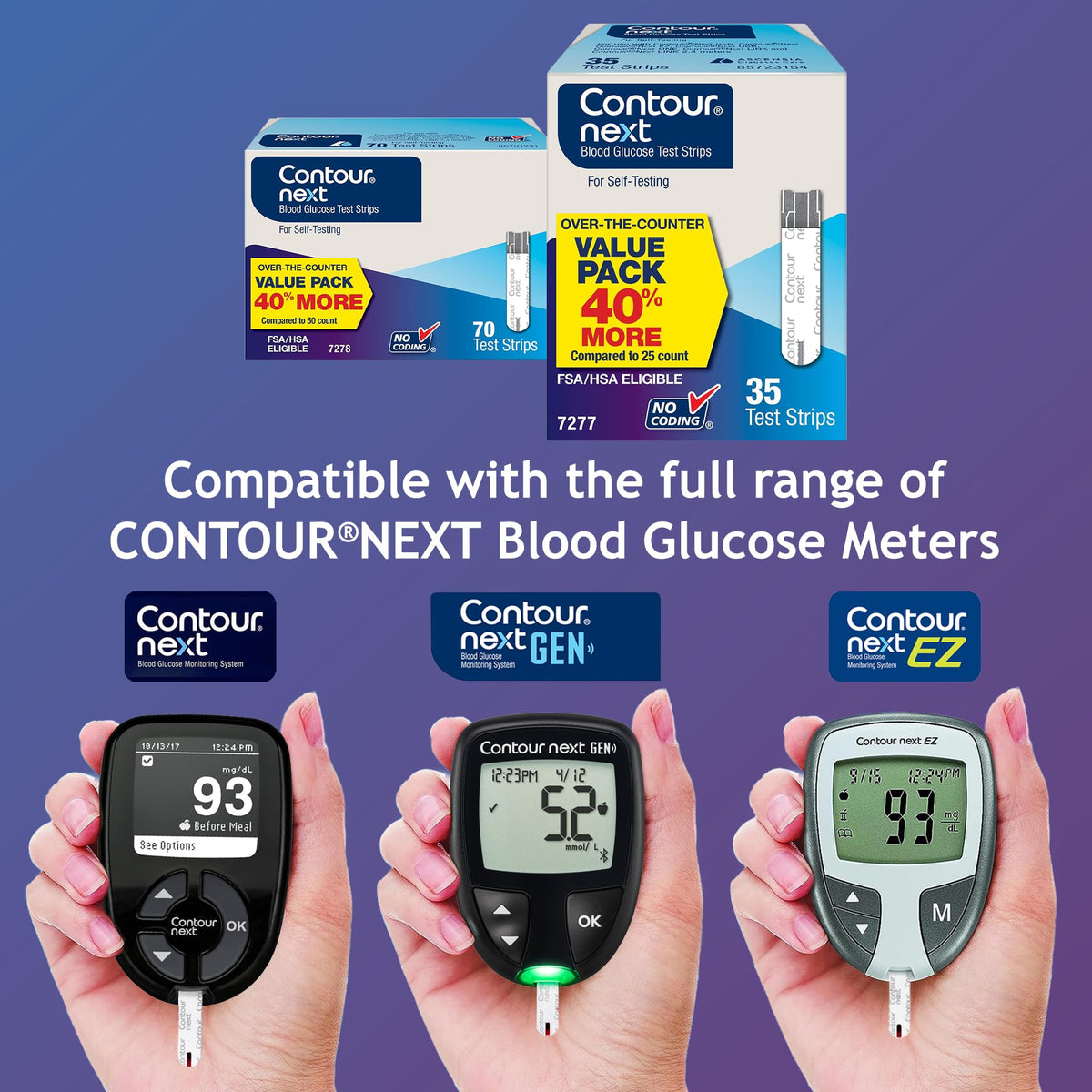 Blood Glucose Test Strips 105 Count P92531