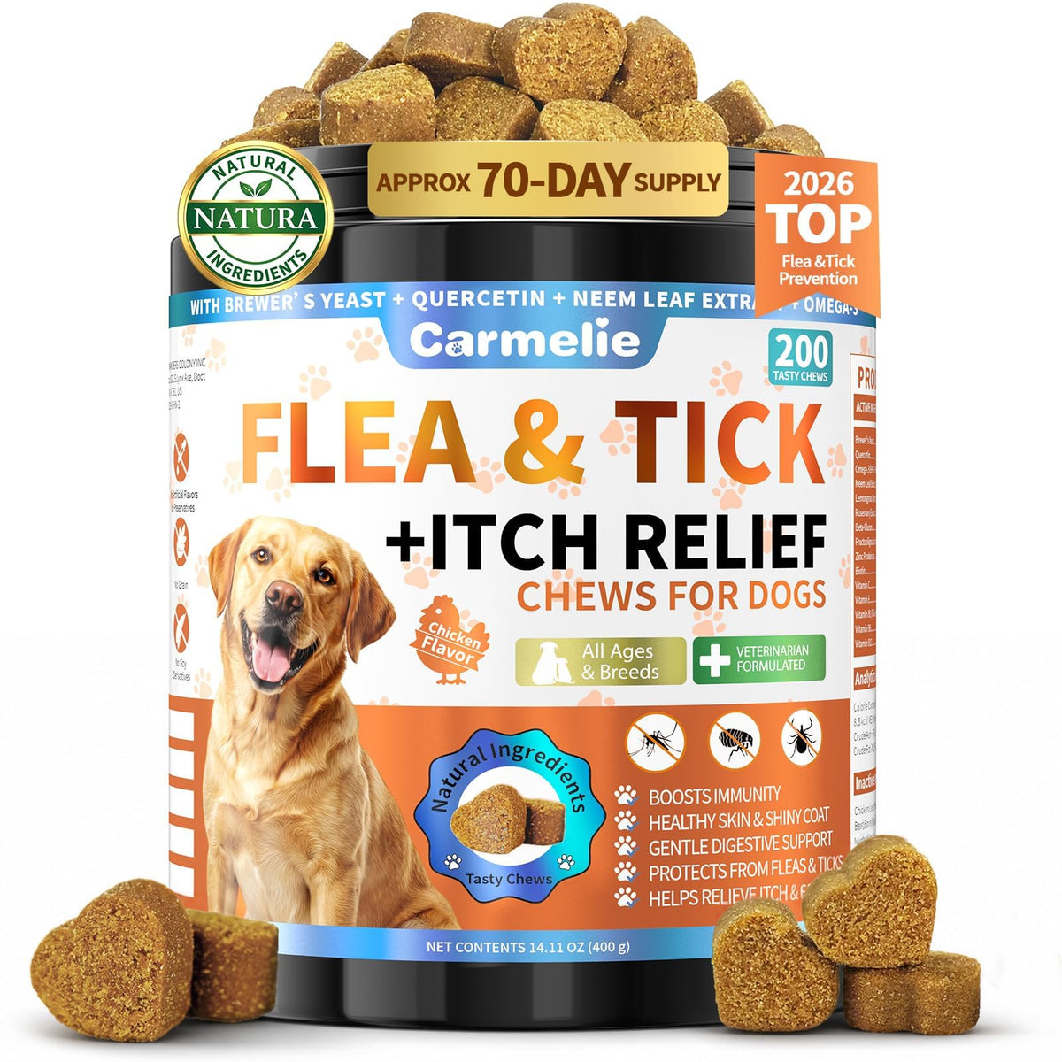 Flea and Tick Chews E599
