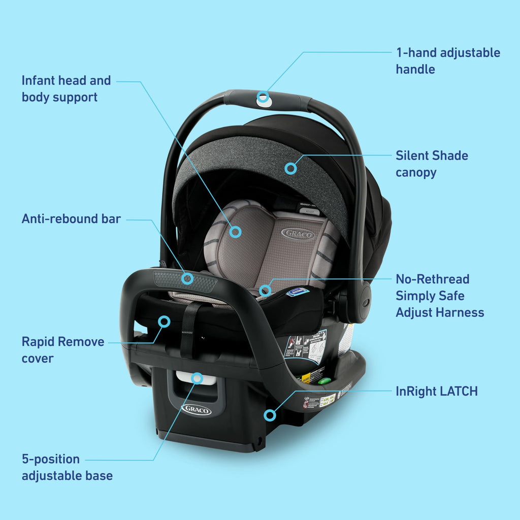 Infant Car Seat with Anti Rebound Bar Z112347