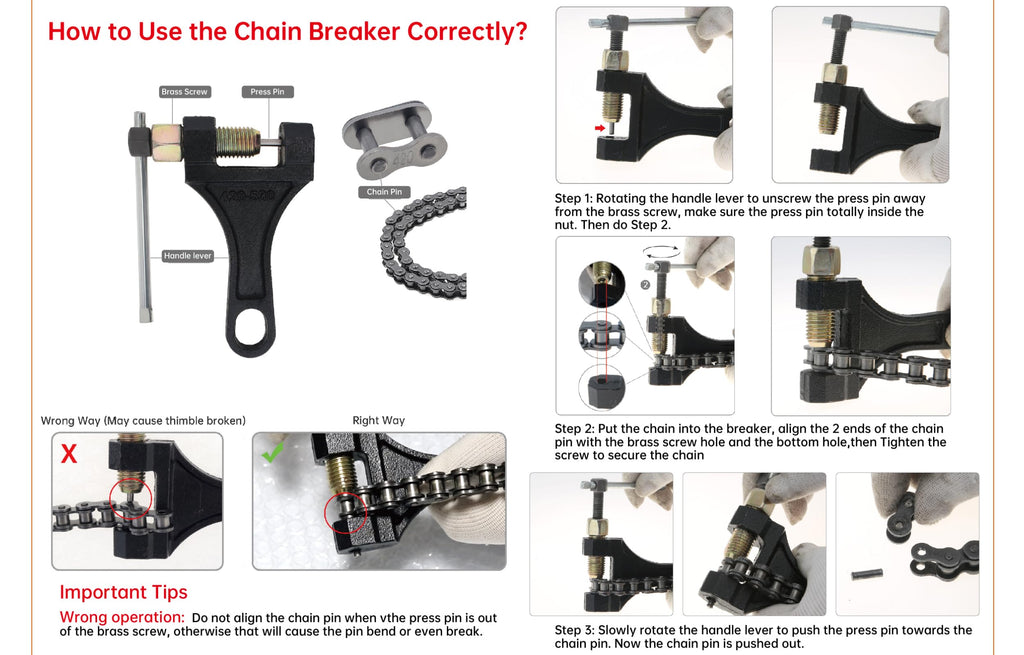 Chain Breaker Link Removal Tool S97835