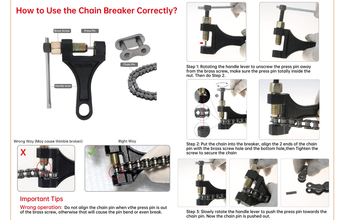 Chain Breaker Link Removal Tool S97835