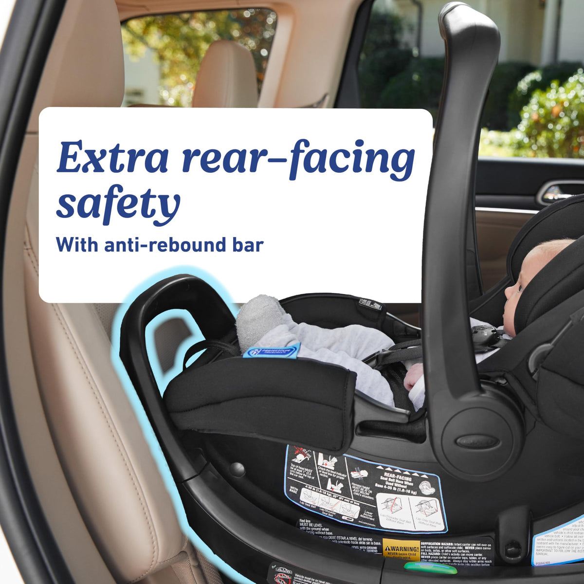 Infant Car Seat with Anti Rebound Bar Z112347