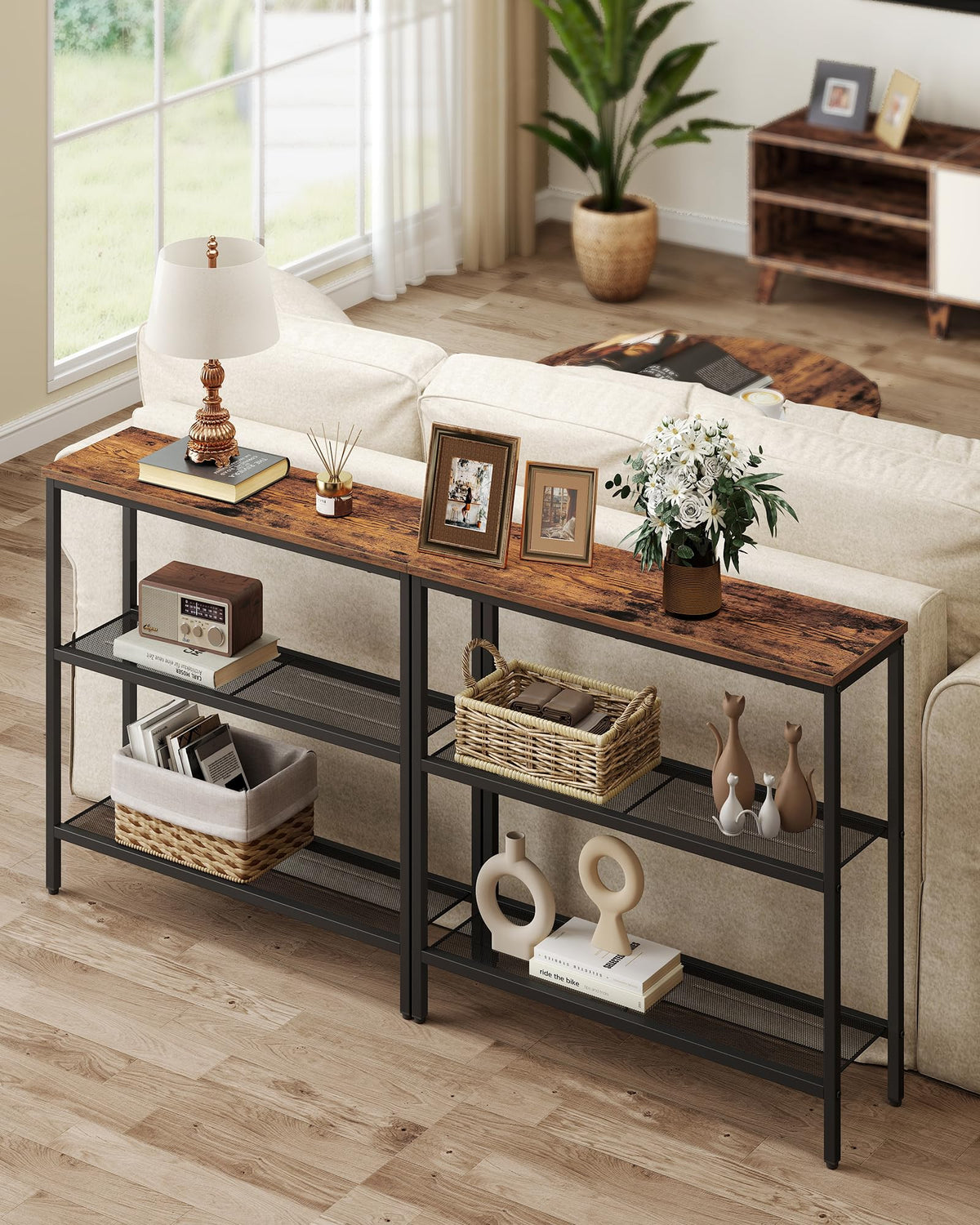 31.5" Narrow 3 Tier Console Table X89127