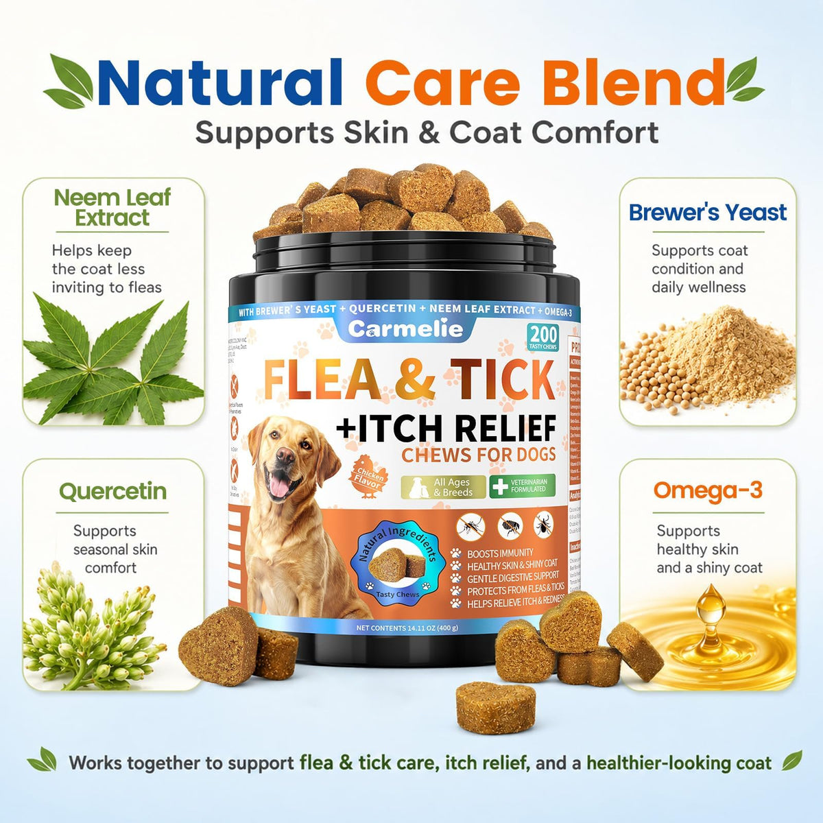 Flea and Tick Chews E599