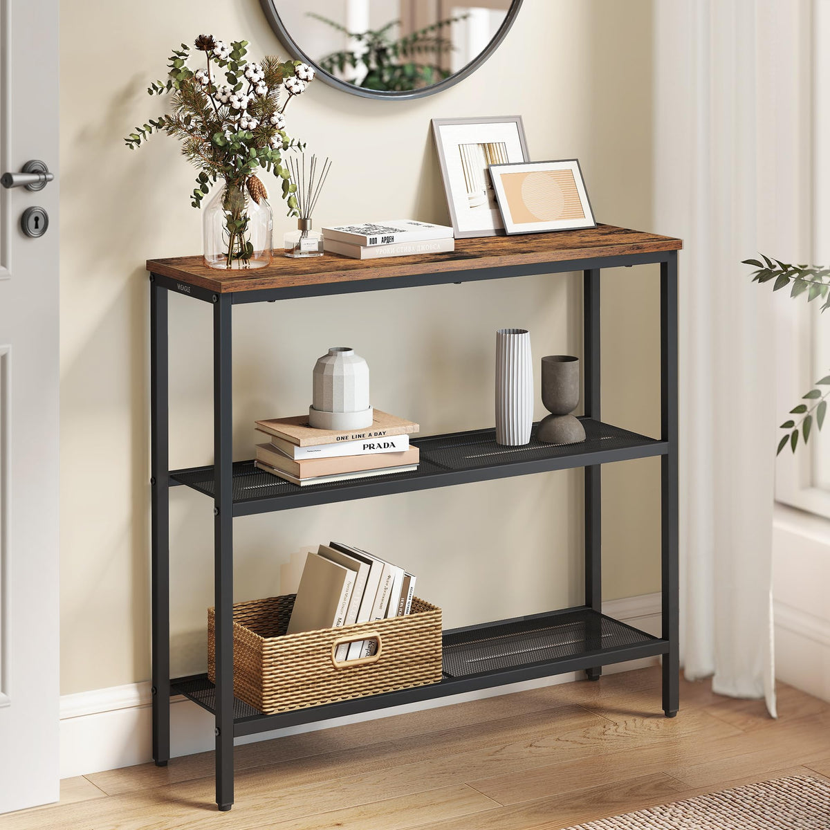 31.5" Narrow 3 Tier Console Table X89127