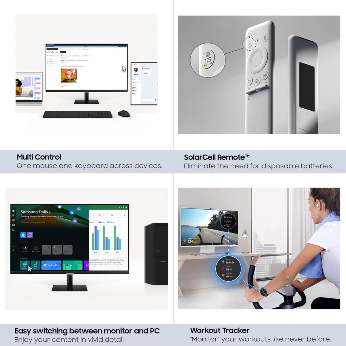 43-Inch 4K UHD Smart Monitor with Speakers Q597