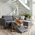 Foldable Pet Stair 2-in-1 Gray L985
