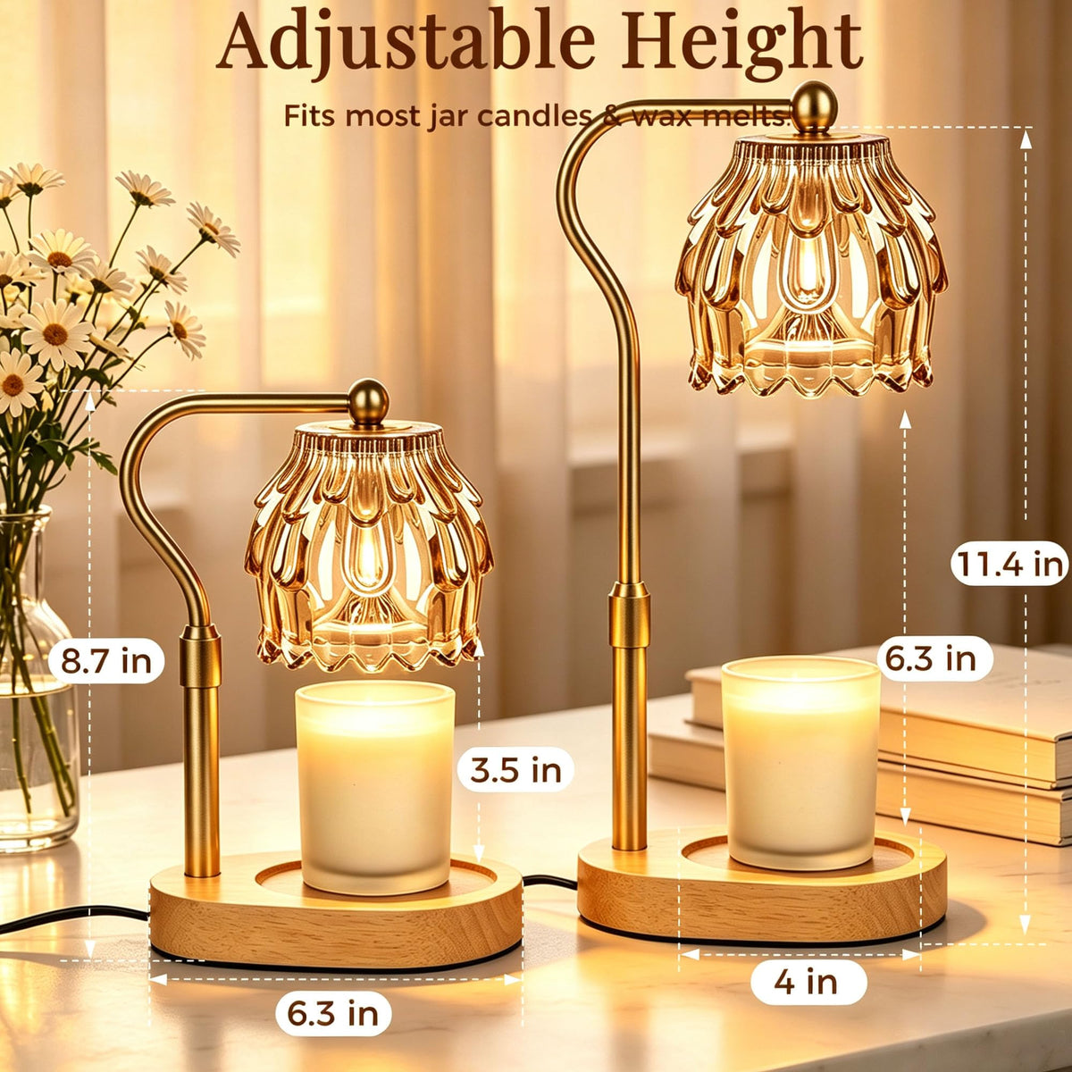 Candle Warmer Lamp with Timer M572