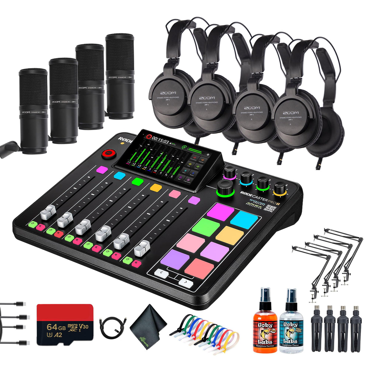 Podcast Microphone Bundle F7907