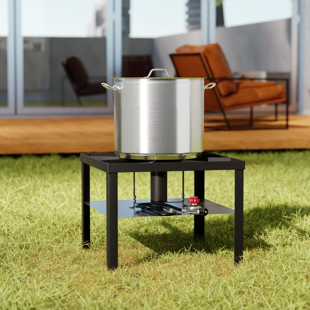 60 Qt. Aluminum Outdoor Seafood Boiler/Steamer Kit F228485