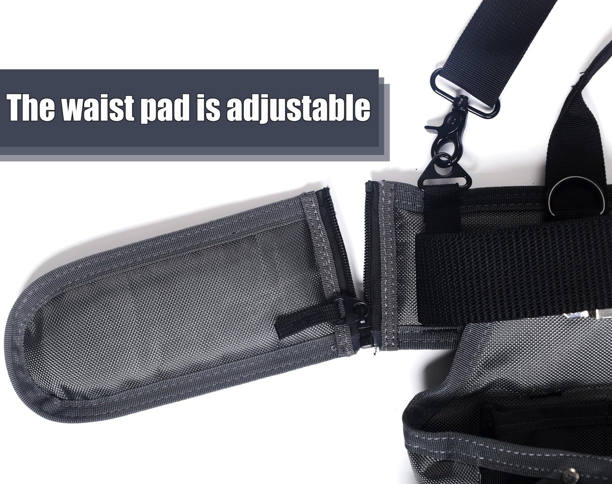 Heavy Duty Tool Belt with Suspenders and Magnetic Tool Pouch F666