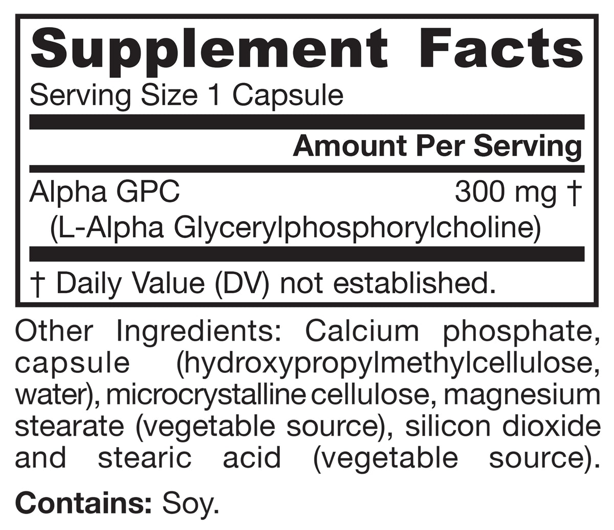 300mg Choline 60 Capsules R7229