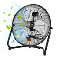 20 Inch High Velocity 3 Speeds Portable Floor Fan D3086