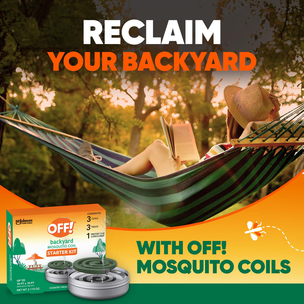 Mosquito Coils with Trays 3 Count (Pack of 3) X85927