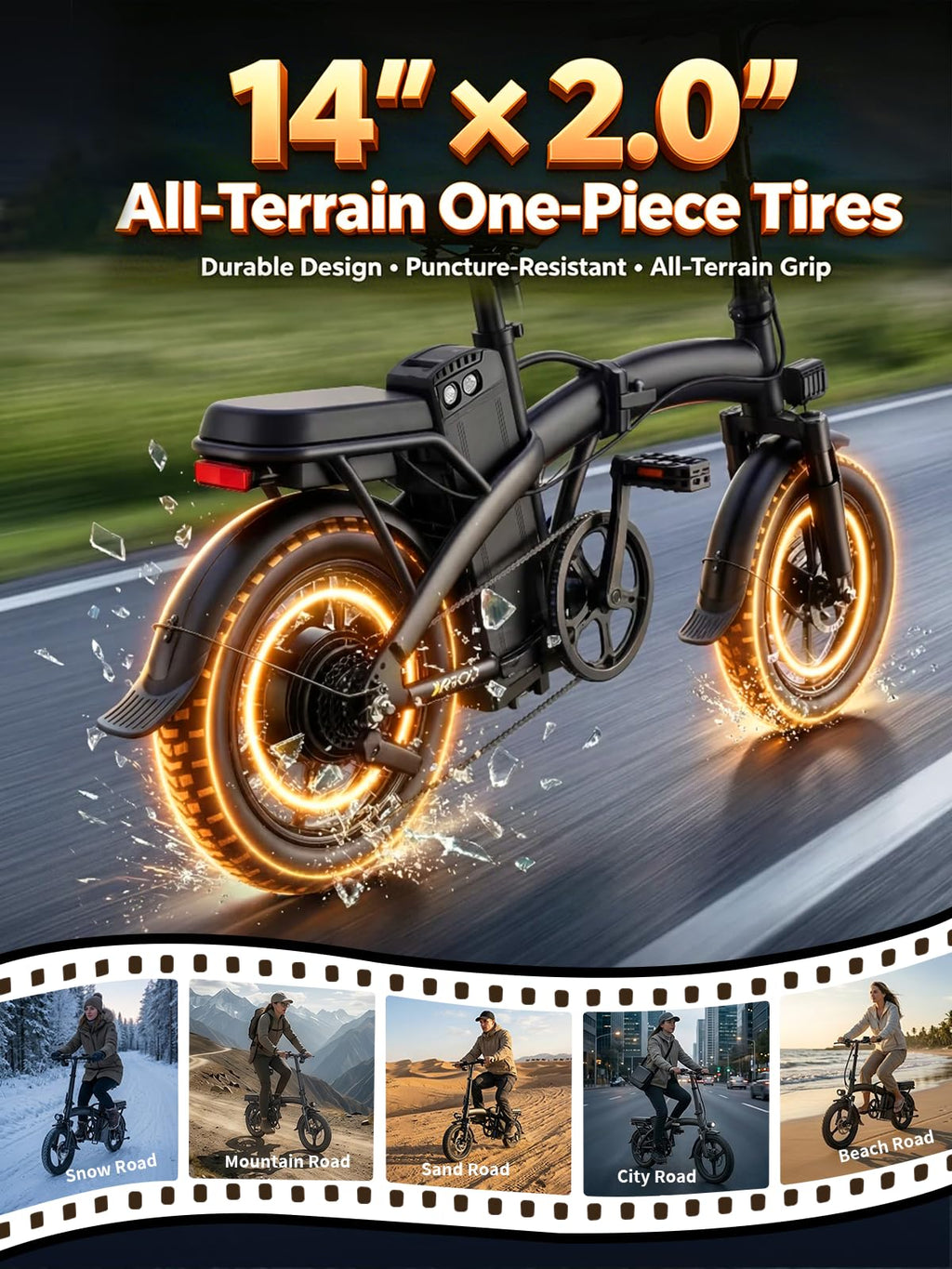 Folding Electric Bike Y105196