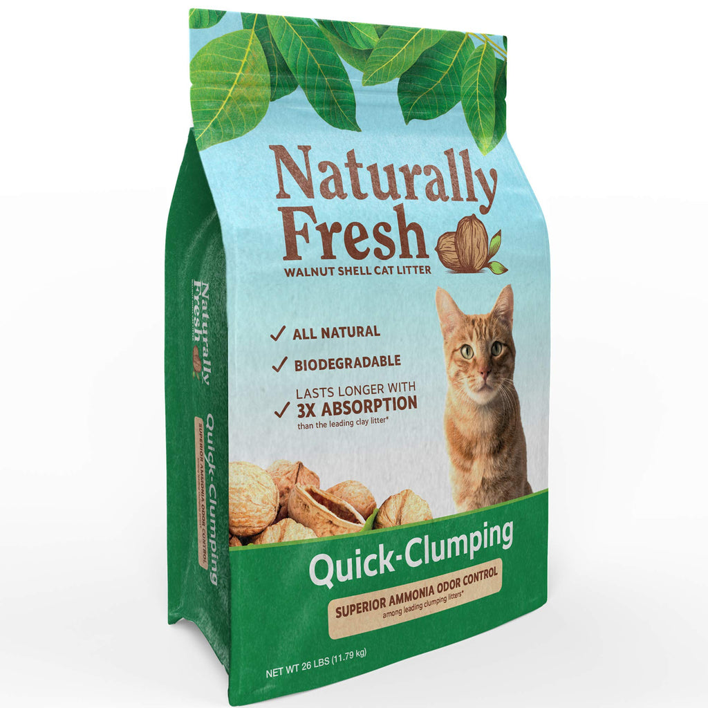 Unscented Walnut Shell Cat Litter 26 Lbs O160848