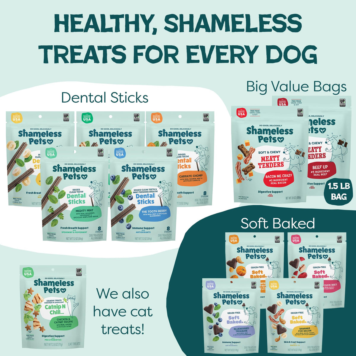 Soft Dog Treats 8oz Z15152