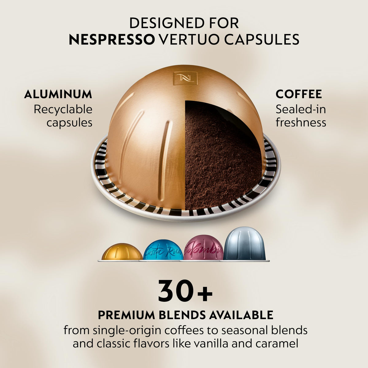 Vertuo Pop+ Coffee & Espresso Maker A301