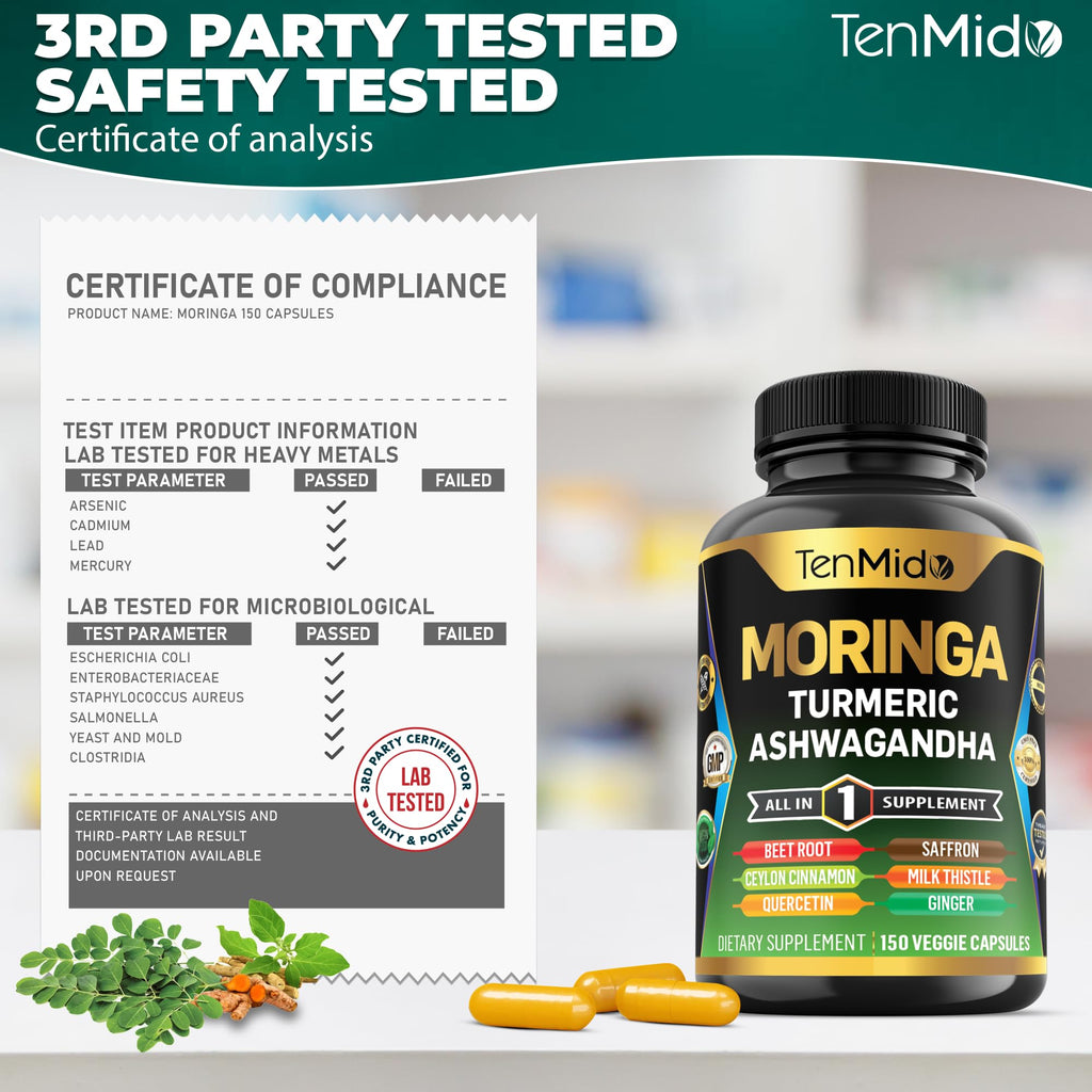 Moringa Oleifera 10in1 Formula 150 Capsules N8057