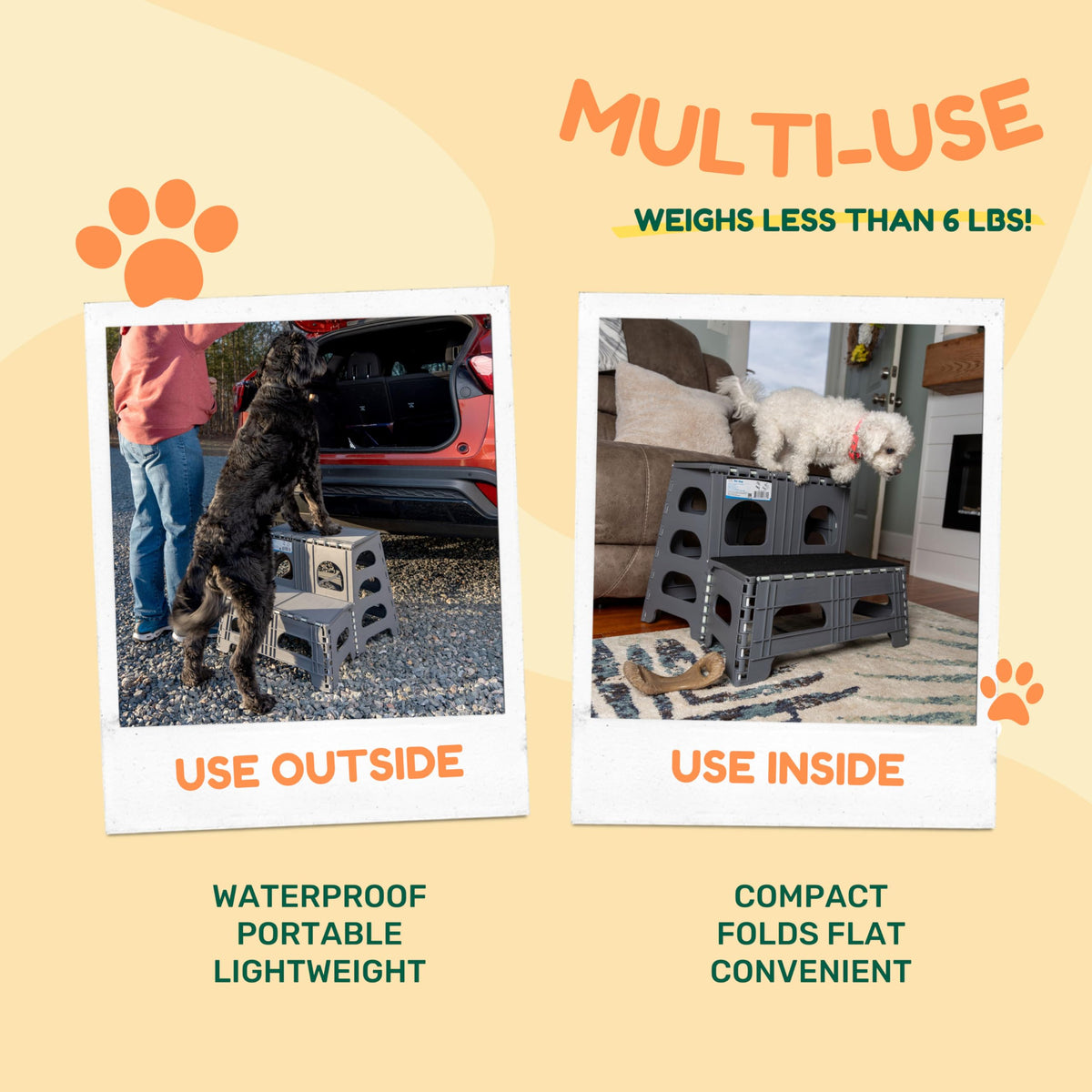 Foldable Dog Stairs Y295