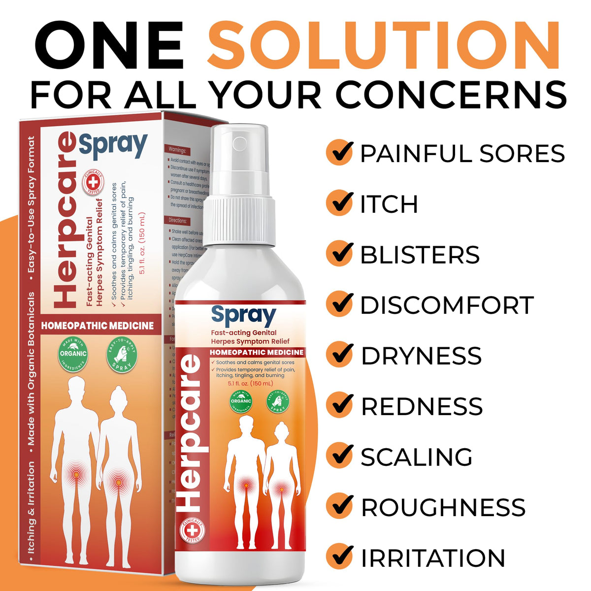 Genital Herpes Relief Spray C8477